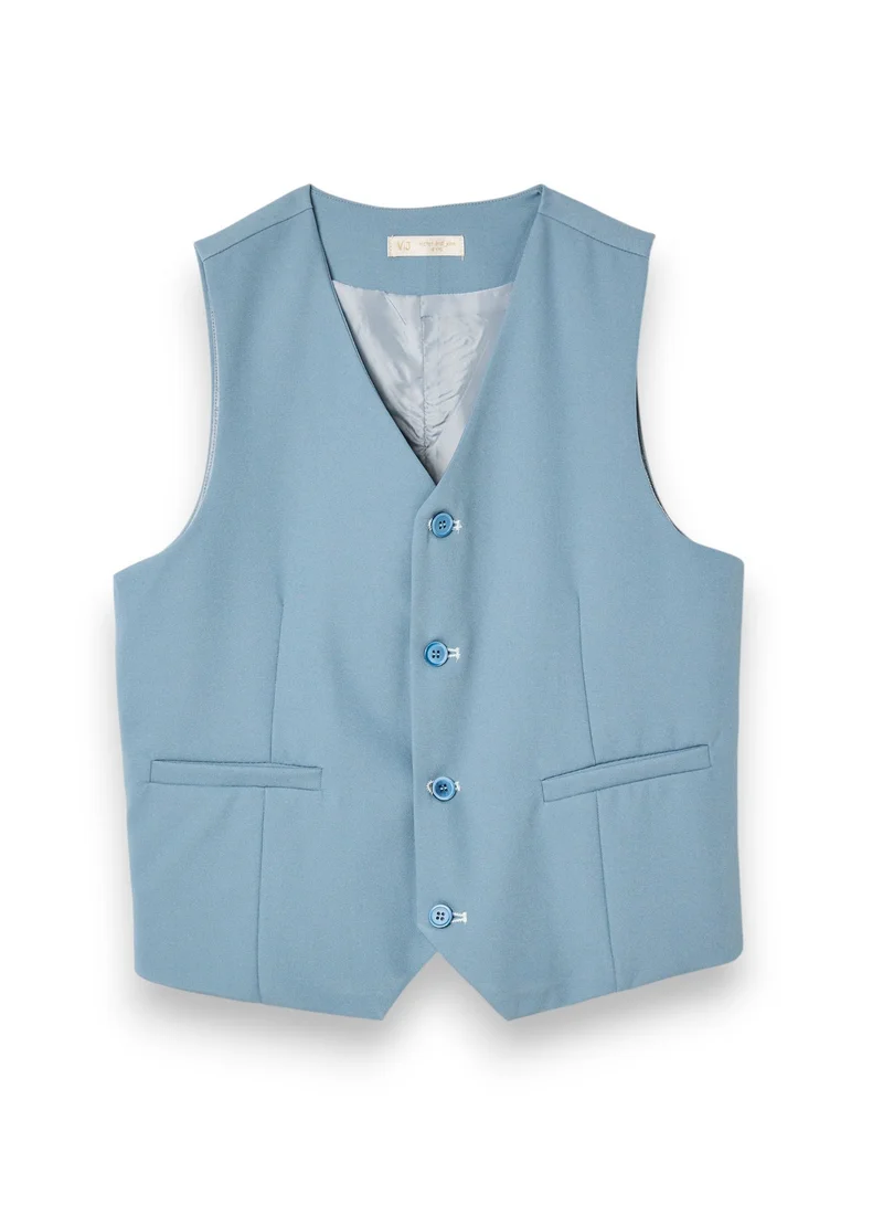 Victor And Jane  Boys 4 Pc set Waistcoat, Shirt, Shorts & Bow Tie Set for Men | Best Price UAE
